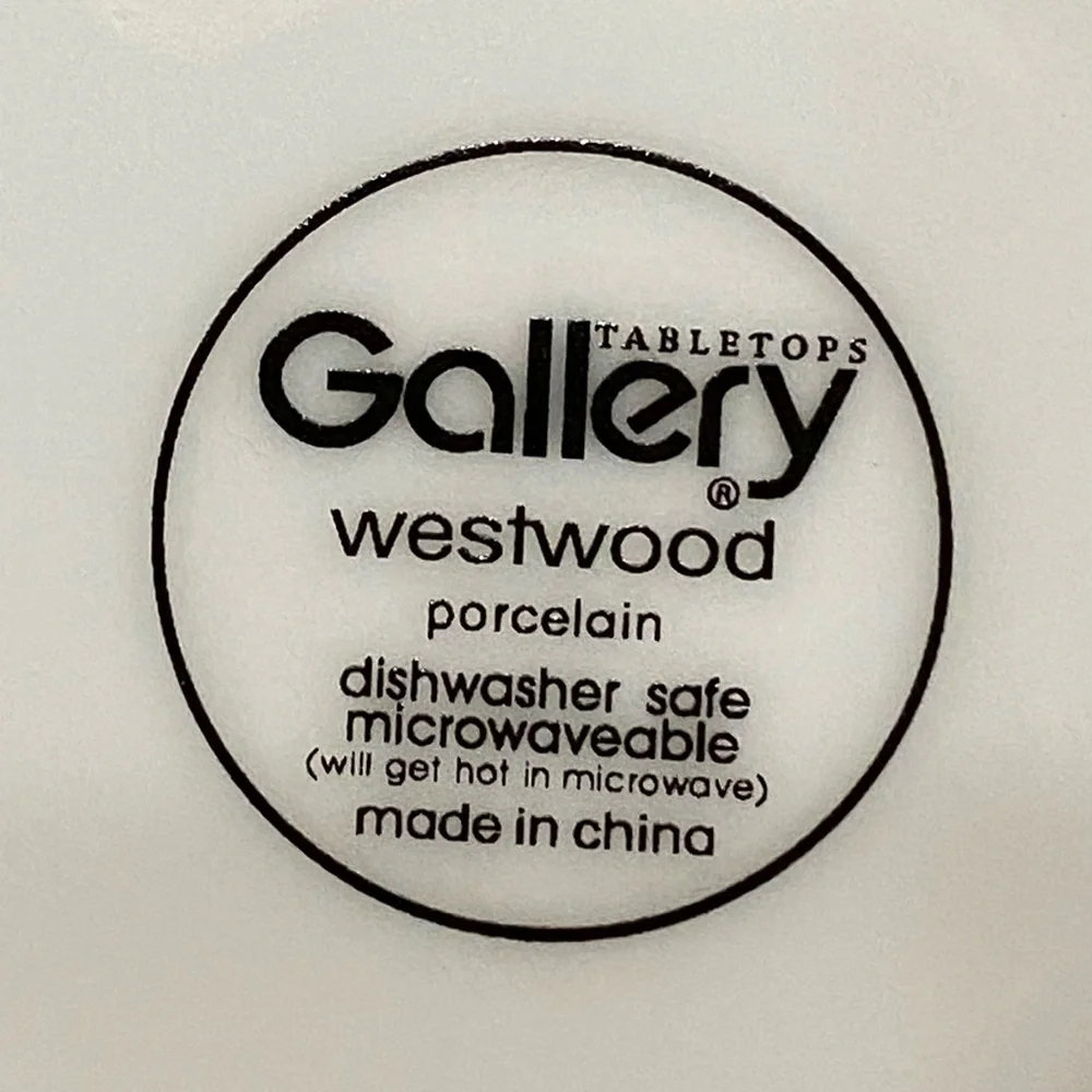 Tabletops Gallery WESTWOOD Porcelain Cereal Bowls Set‎ of 2